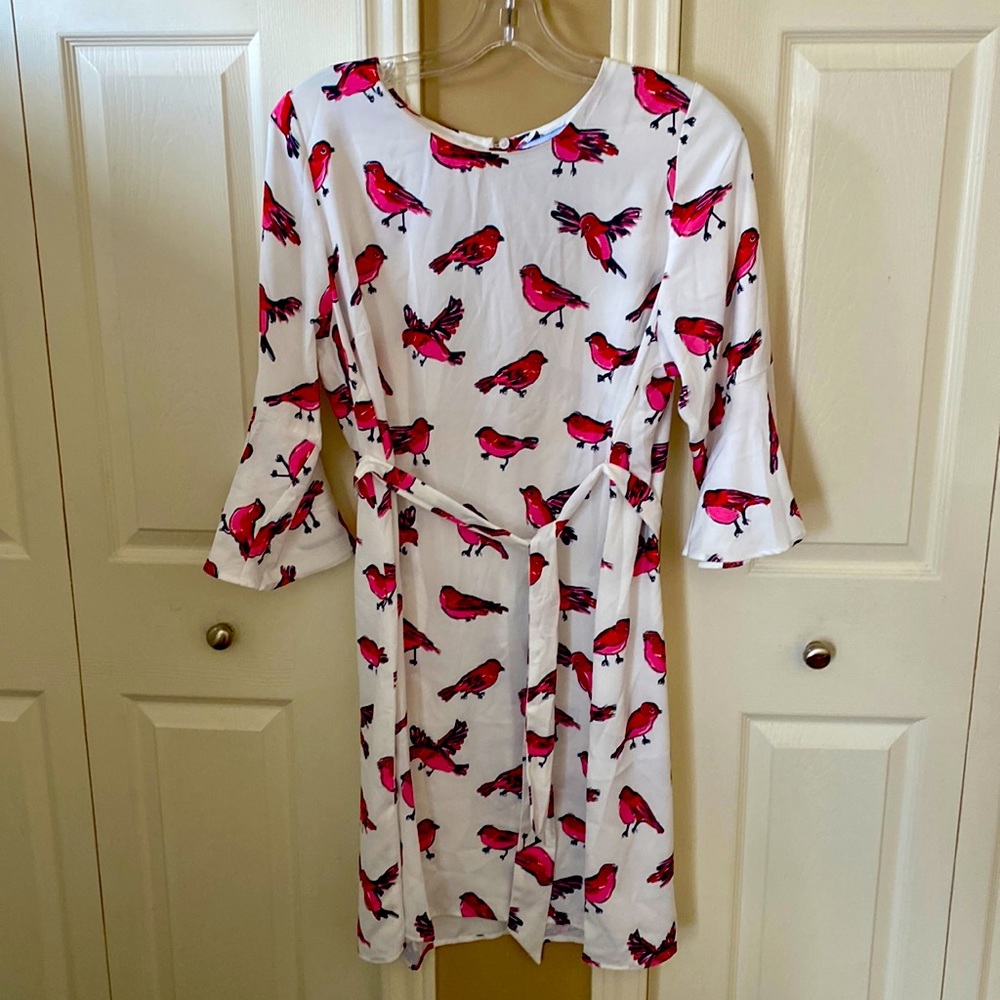 Draper James Eloquii bird dress size 18